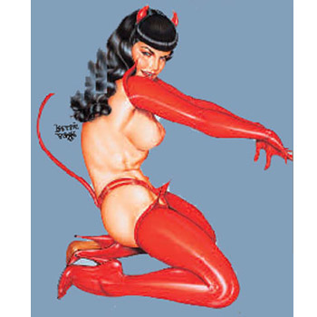 Бельё чертик