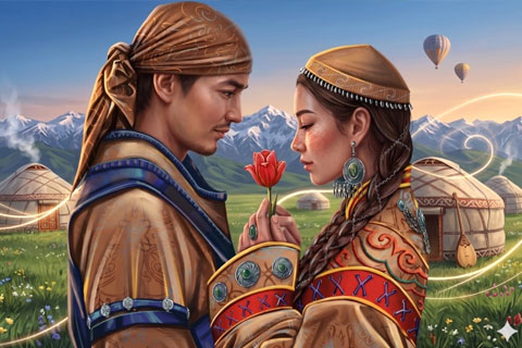 15 апреля – День влюбленных Козы Корпеш – Баян Сулу