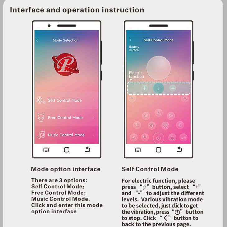Втулка - Plug с электростимуляцией и управлением через приложение