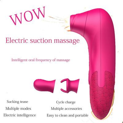 Вакуумный Стимулятор Клитора "Вихрь Удовольствия" с насадками