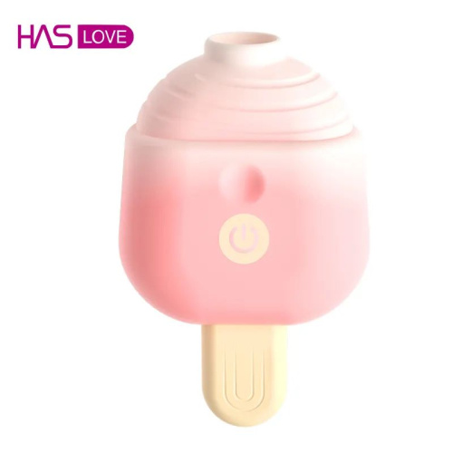 Вибратор Мороженое с вакуумной стимуляцией