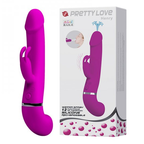 Вибратор с эффектом семеизвержения