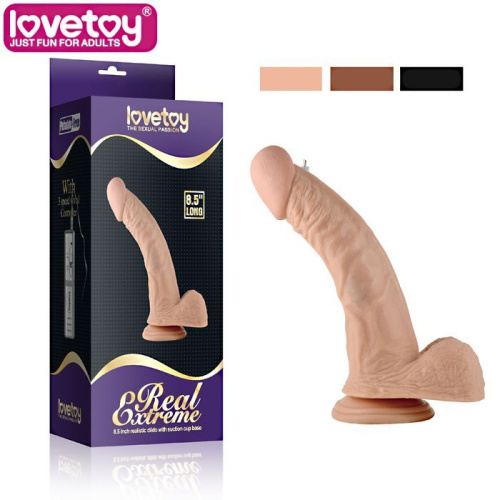 Фаллоимитатор с уклоном реалистик на присоске