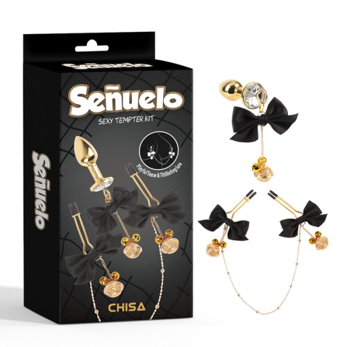 Набор для сексуальных игр Sexy Tempter Kit-Black