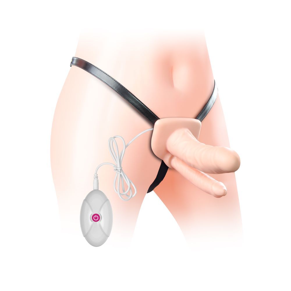 Поясной двойной пустотелый «Vibrating Unisex Hollow»