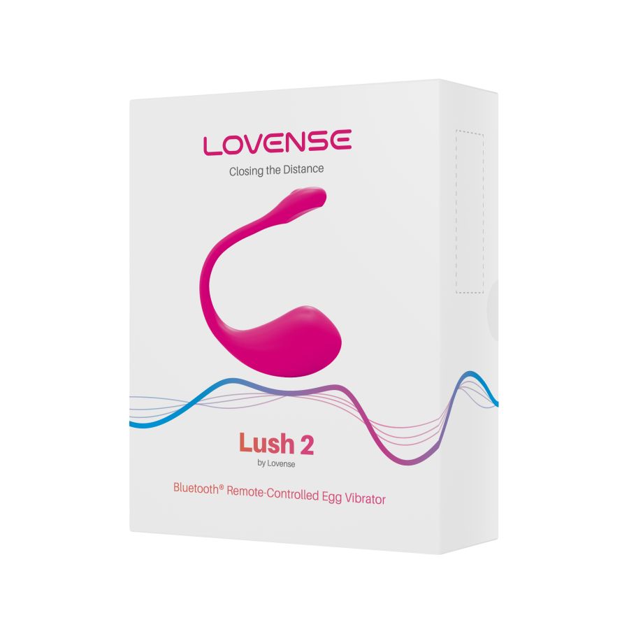 Виброяйцо LOVENSE Lush 2, розовый