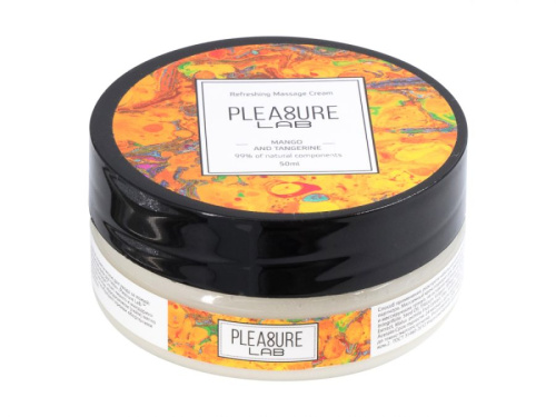 Массажный крем Pleasure Lab Refreshing манго и мандарин 50 мл 1072-01Lab
