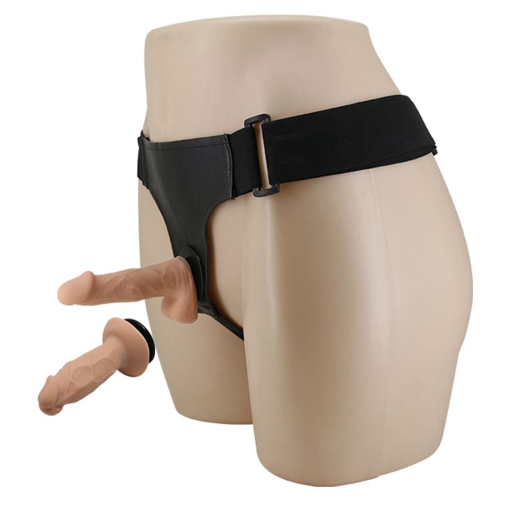 Страпон со сменным фаллосом