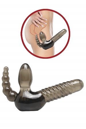 Безремневой «Strapless Strap-On with Anal Stimulator»