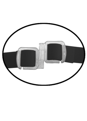 Поясной силикон пустотелый + маска «Hollow Strap-on»
