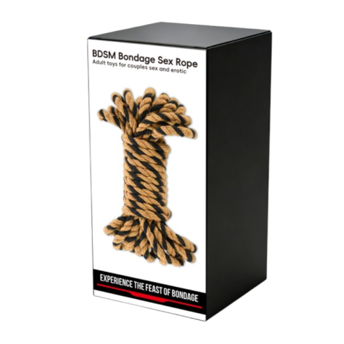 Веревка для бондажа коричневая Bondage Twist