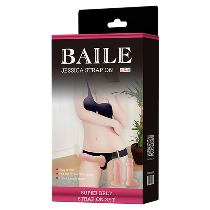 Страпон со сменным фаллосом