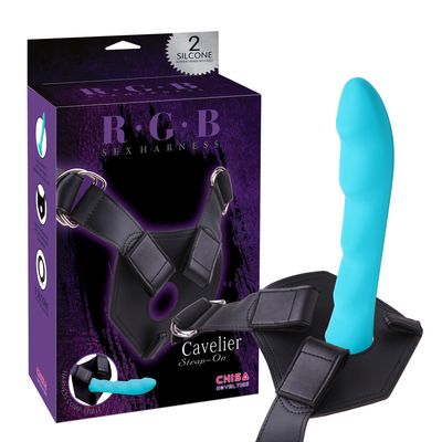 Поясной силиконовый R.G.B « Cavelier Strap-On»