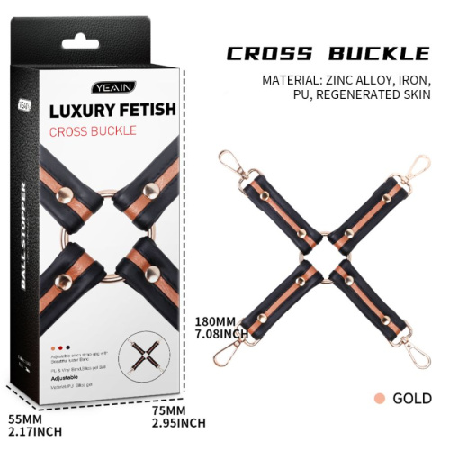 БДСМ Фиксаторы для наручников Cposs Buckle