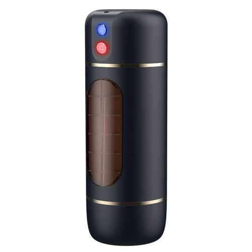 Вибромастурбатор в колбе черный