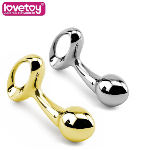 Втулка Металлическая Люкс золото гладкая