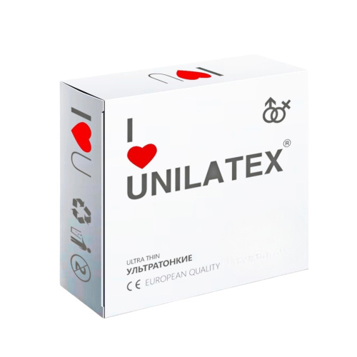 UNILATEX "ULTRA THIN" ПРЕЗЕРВАТИВЫ ультратонкие 1 штука
