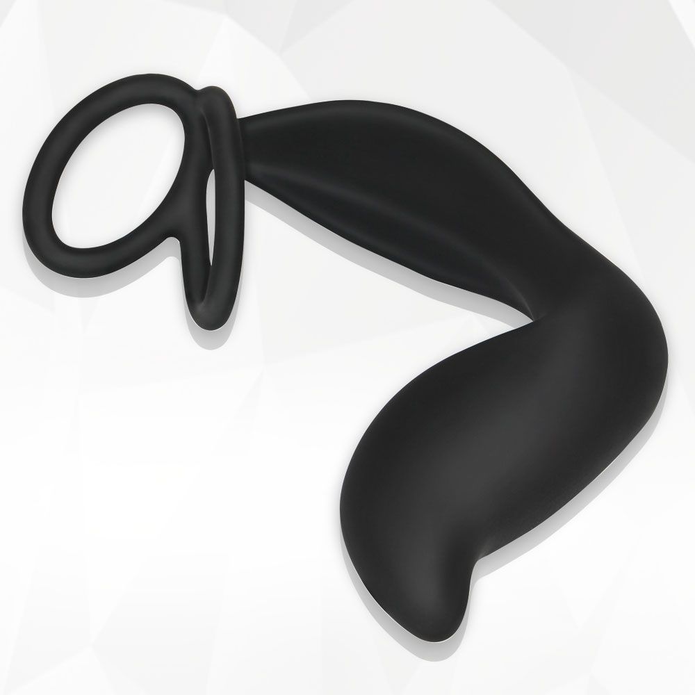 Анальнальная втулка с двумя кольцами