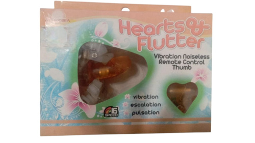 Вибратор поясной «Hearts & Flutter»