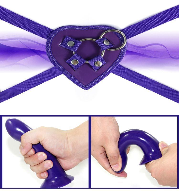 Страпон на поясе 100% силикон «Fetish Rider»