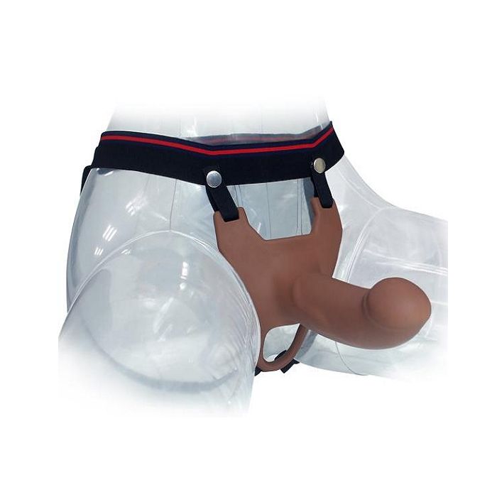 Страпон Curved Dong 6,7 без вибрации