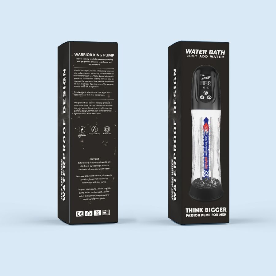 Water Bath Bigger Помпа-массажер для пениса
