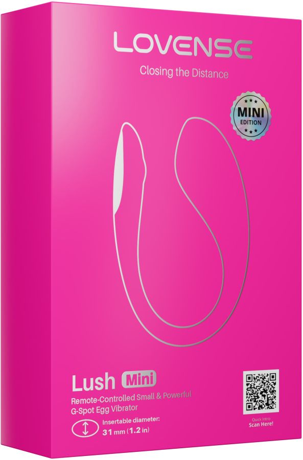 Виброяйцо LOVENSE Lush Mini, розовый