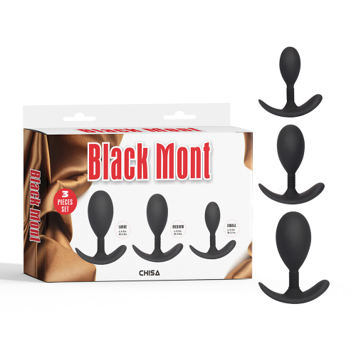 Набор Анальные втулки 3 шт Silicone Plug