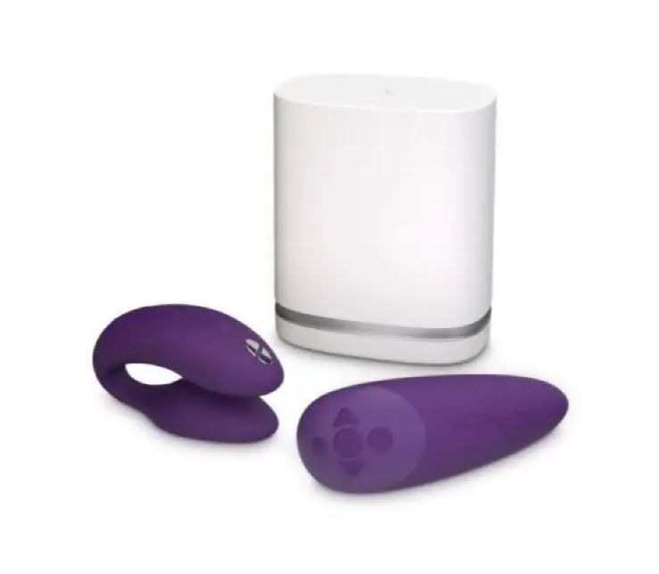 Вибратор We-Vibe Chorus для пар, фиолетовый