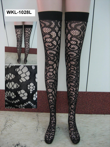 Чулки сетка "Роман в кружевах"