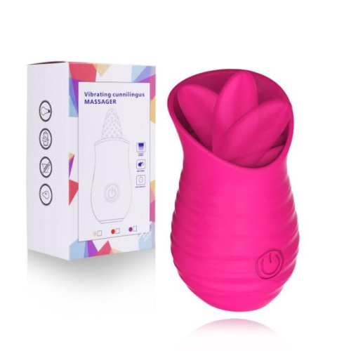 Вибромассажер - язык "Чувственное Прикосновение"