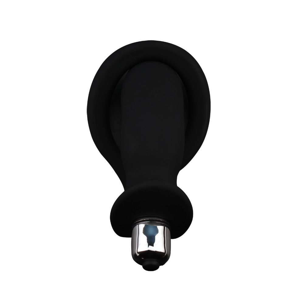 Мини вибратор с анальным хвостиком Cockring With Ass-gasm