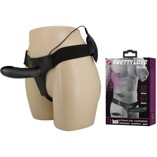 Поясной силикон с вибрацией «Vito»