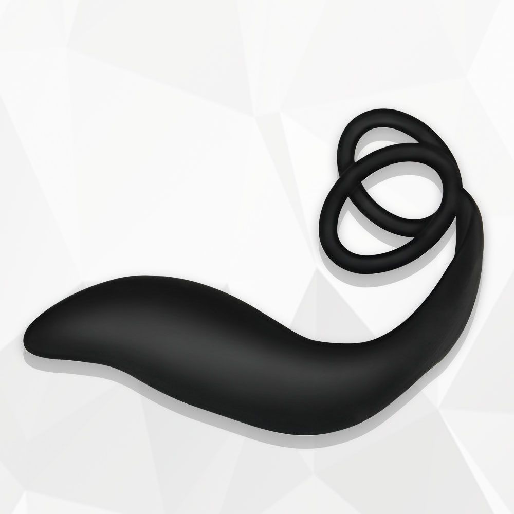 Анальнальная втулка с двумя кольцами