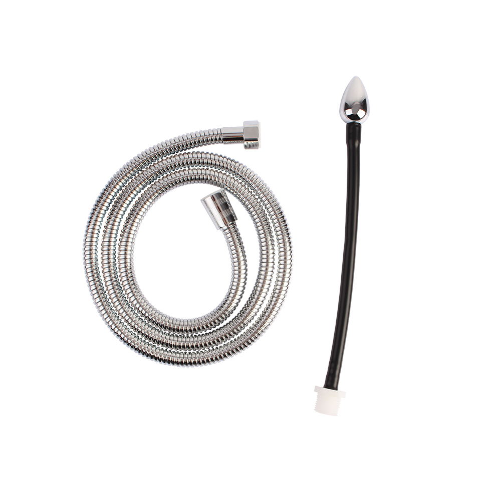 Шланг для анального душа + метал втулка