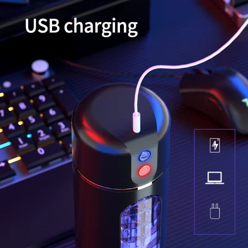 Вибромастурбатор в колбе черный