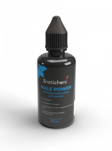 Капли Erotichard male power для мужчин