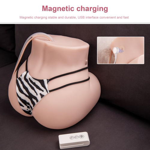 Мастурбатор Mignon в виде вагины с функциями всасывания и вибрации + дистанционное управление