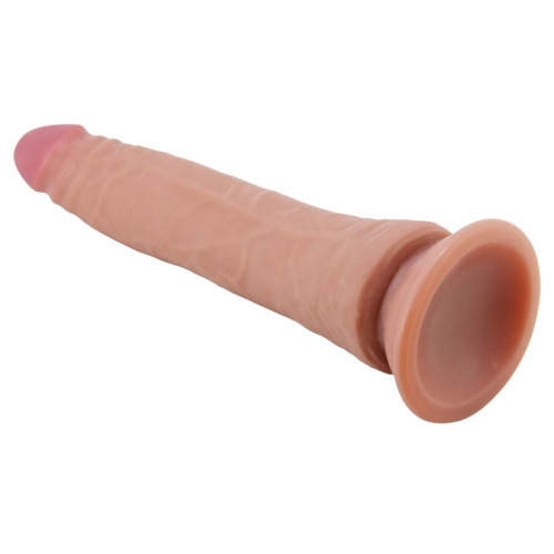 Фаллоимитатор "Кибероргазм 3000" на присоске с эффектом скользящей кожи