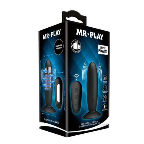 Втулка - Plug "Пьянящая интрига" с Пультом дистанционного управления MR - PLAY