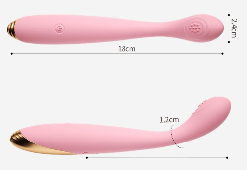 Вибратор "Точная Ласка" со стимуляцией G точки