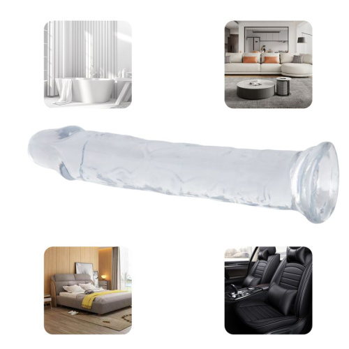 Фалломитатор гелиевый на присоске «Неукротимый»