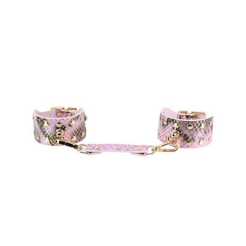 Наручники «Snakeskin leather handcuffs»