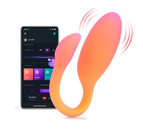 Тренажер Кегеля Flamingo Max оранжевый