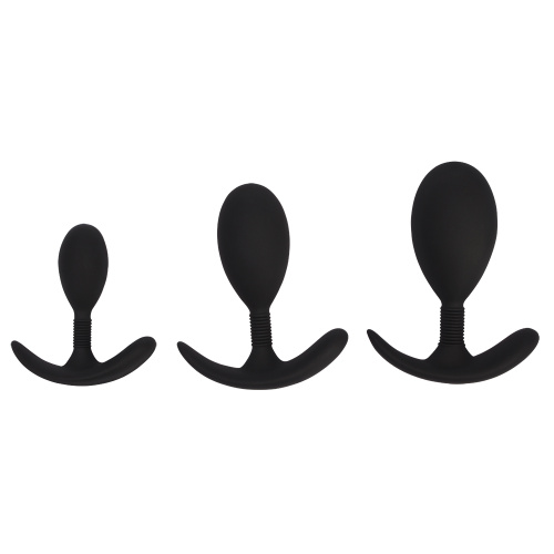 Набор Анальные втулки 3 шт Silicone Plug