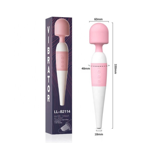 Вибратор Wand "Мечта" с двухсторонней стимуляцией
