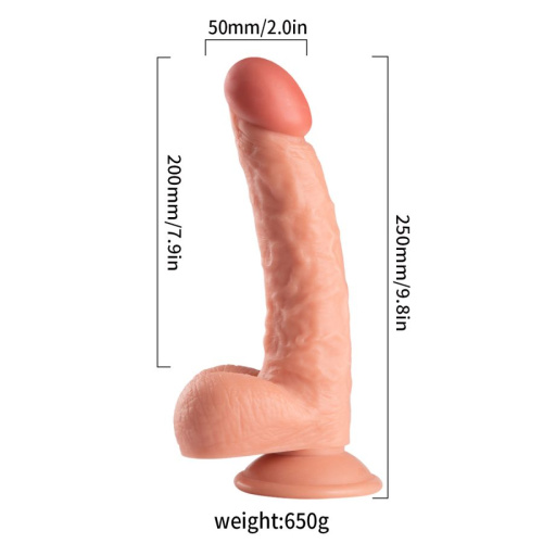 Фалломитатор на присоске «Настоящий шедевр»