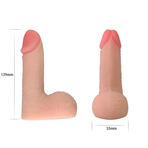 Фаллоимитатор 5,5" Skinlike Limpy Cock