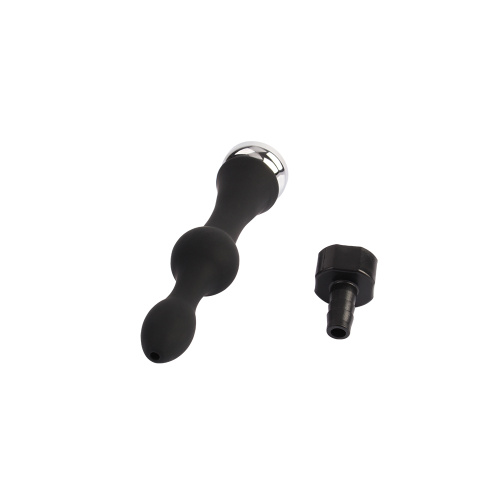 Втулка для анального душа с двумя шариками
