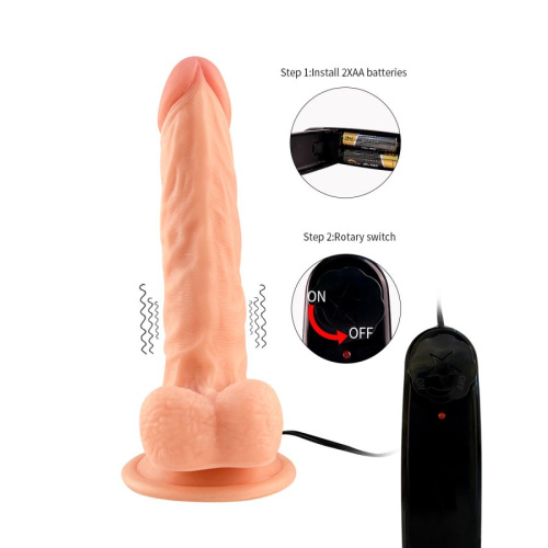 Вибратор на присоске «Сладостный плен»